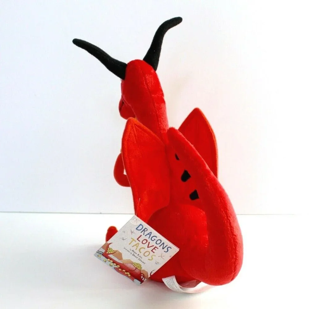 MerryMakers Dragons Love Tacos Plush Stuffed Animal Toy 10